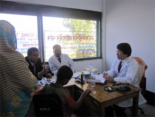 Prof. Okamoto and His wife Dr. Okamoto Visiting Bangladesh