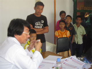 Prof. Okamoto and His wife Dr. Okamoto Visiting Bangladesh