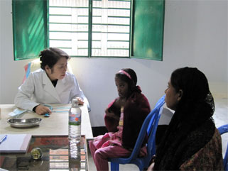 Prof. Okamoto and His wife Dr. Okamoto Visiting Bangladesh