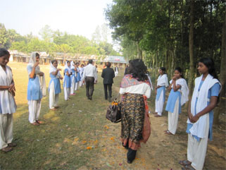 Prof. Okamoto and His wife Dr. Okamoto Visiting Bangladesh