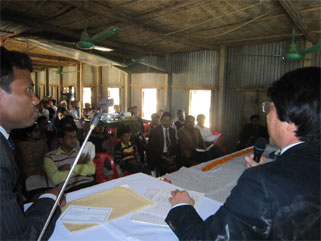 Prof. Okamoto and His wife Dr. Okamoto Visiting Bangladesh