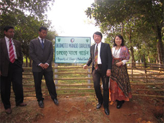 Prof. Okamoto and His wife Dr. Okamoto Visiting Bangladesh