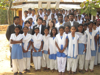 Prof. Okamoto and His wife Dr. Okamoto Visiting Bangladesh